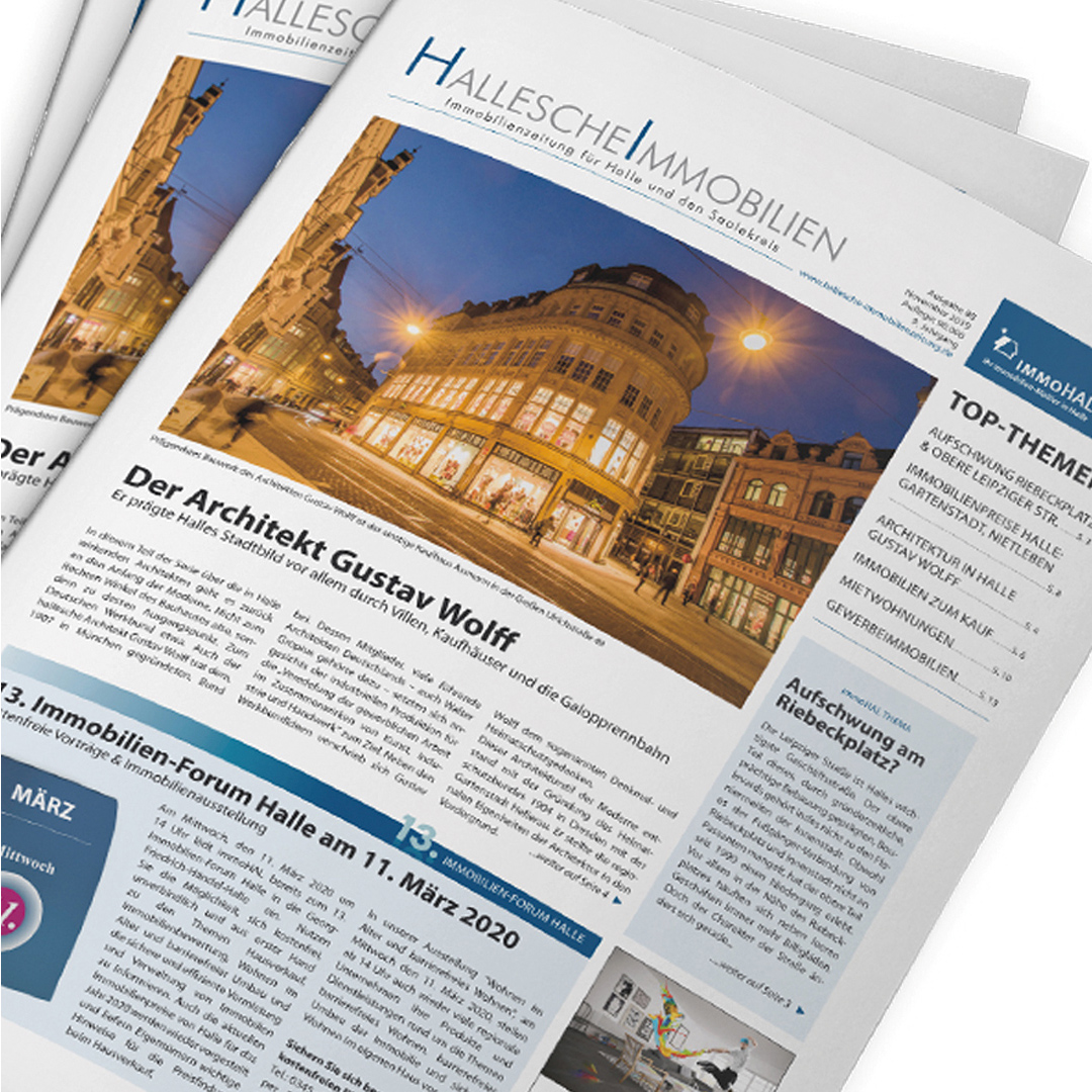 Hallesche Immobilienzeitung, Ausgabe 88 November 2019