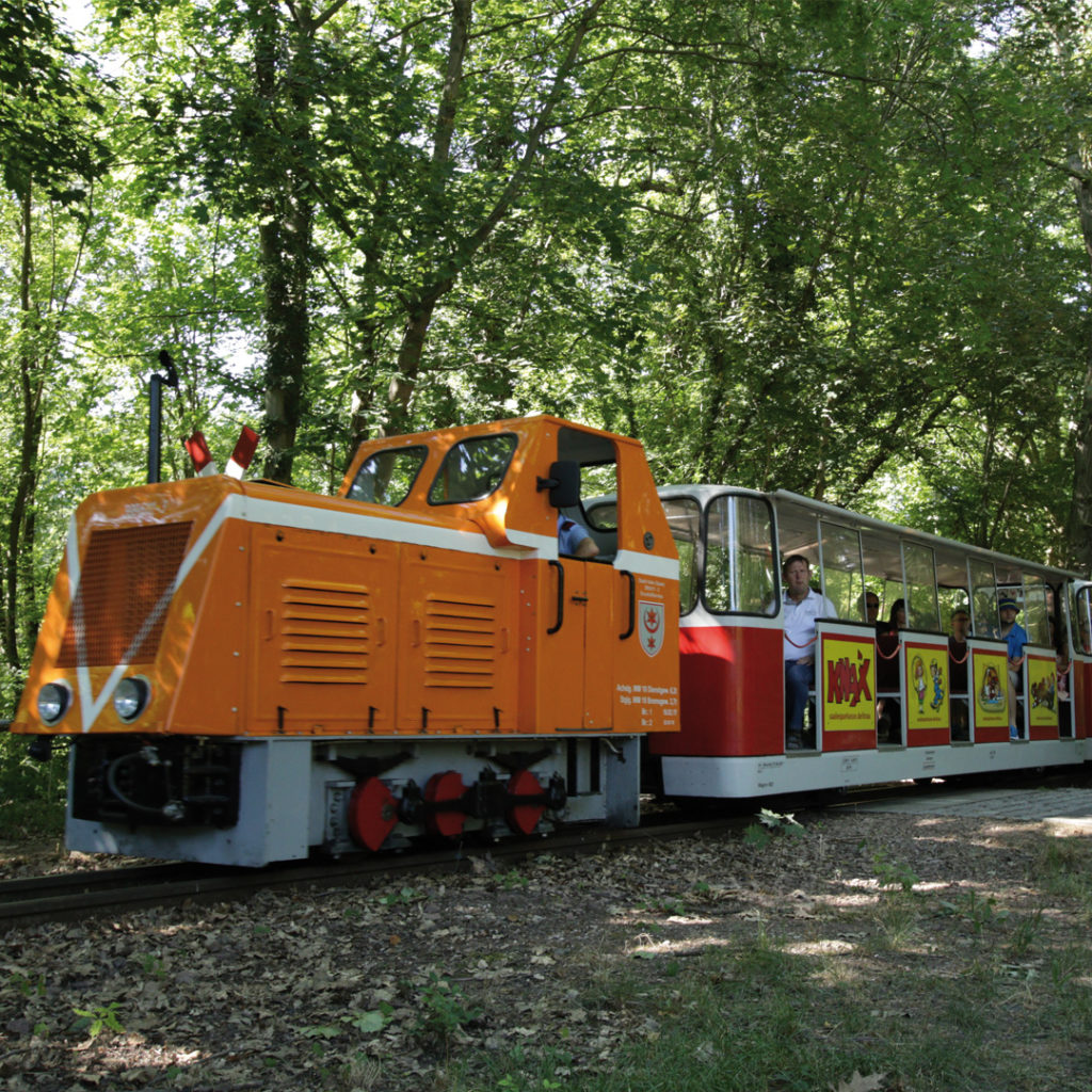 Die Kindereisenbahn "Peißnitz-Express"