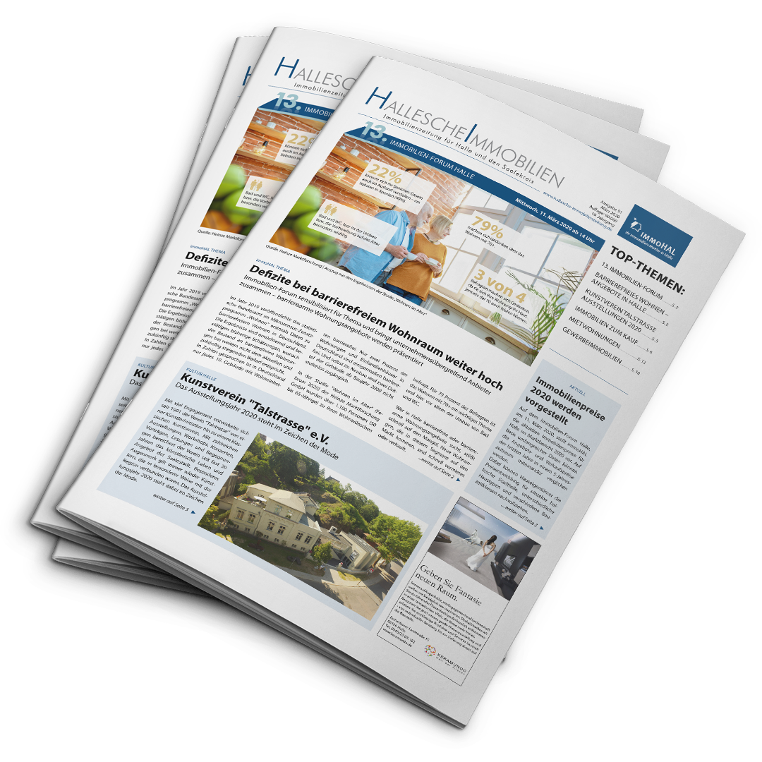 Hallesche Immobilien Zeitung Ausgabe März 2020