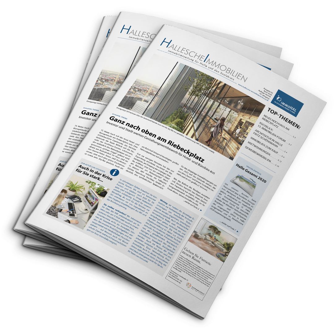 Hallesche Immobilienzeitung, Ausgabe April 2020