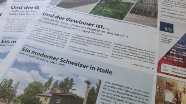 Hallesche Immobilien Zeitung, Ausgabe Juni