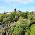 Der Felsengarten in Halle am Ochsenberg in Kröllwitz.