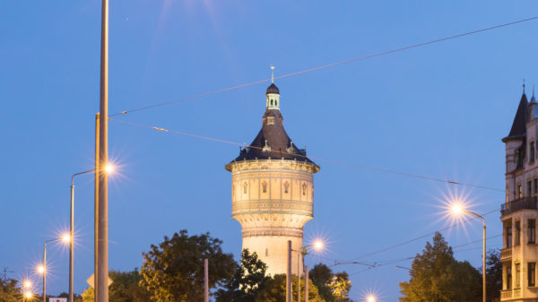 Der Wasserturm Nord am Roßplatz